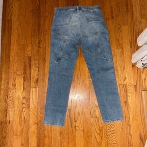 REVICE Women's Blue Straight Leg Pants